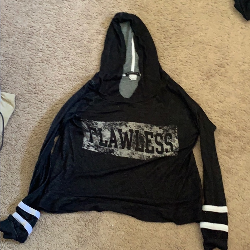 Shirt with Hood on it